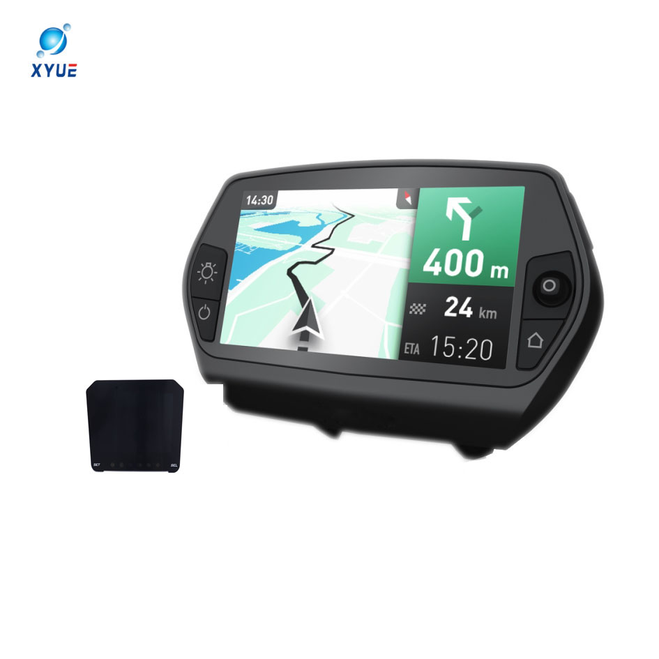  EV dashboards TFT LCD Motorcycle Display Screen 5 Inch Ultra-clear 5inch LCD display with IP67 waterproof