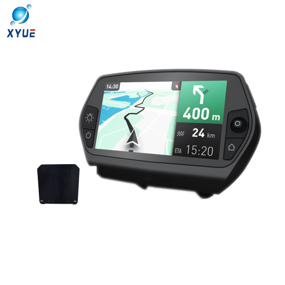  EV dashboards TFT LCD Motorcycle Display Screen 5 Inch Ultra-clear 5inch LCD display with IP67 waterproof