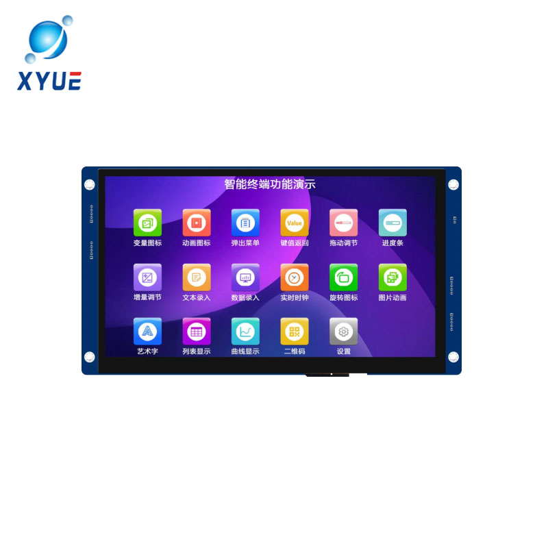 7.0 Inch Commercial TFT LCD Display 800 480 WVGA TN-EWV Panel 24 bit Color LED Backlight