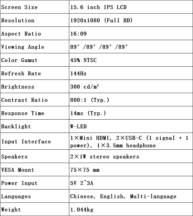 full hd display