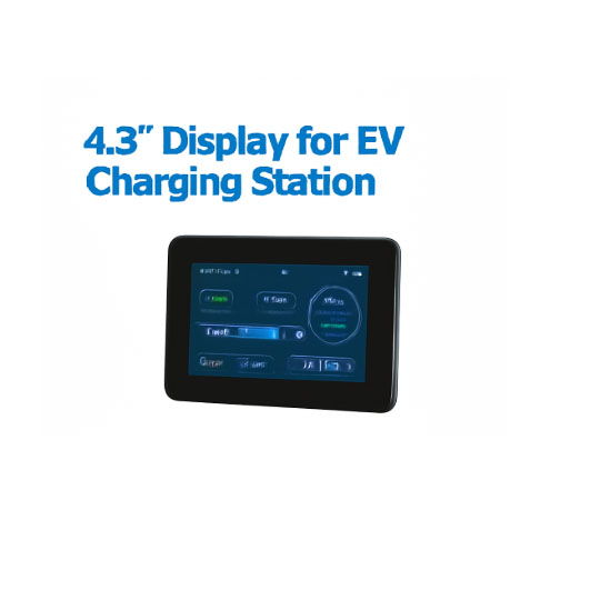 4.3 Inch Display for EV Charging Station High-Resolution Touchscreen for Electric Vehicle Charging Solutions