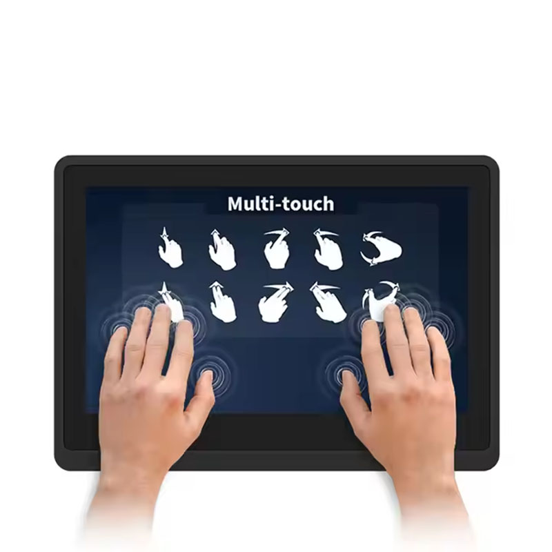7 Inch High Brightness LCD Outdoor Display with HDMI USB Interface Weatherproof Plug and Play