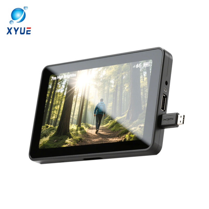 7Inch High Brightness LCD Outdoor Display with HDMI USB Interface Weatherproof Plug and Play