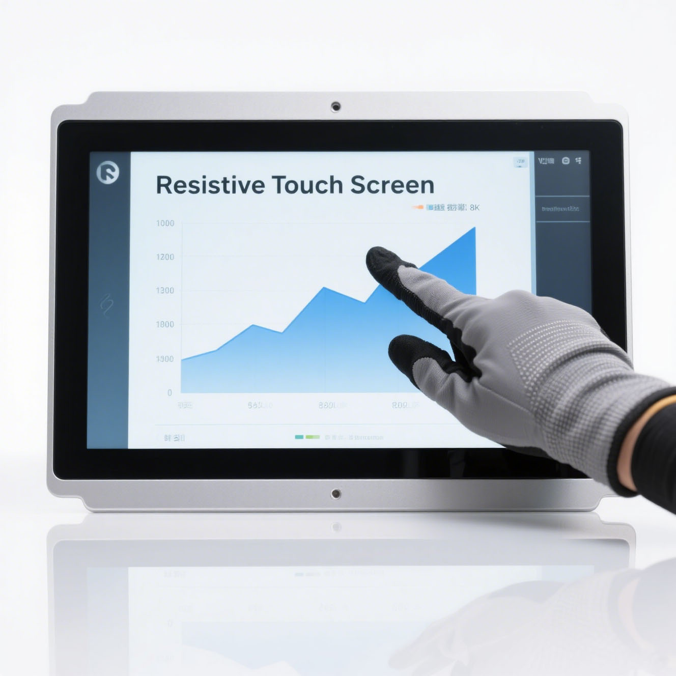 Industrial Grade Resistive Touch Screens Glove Friendly & Cost Effective
