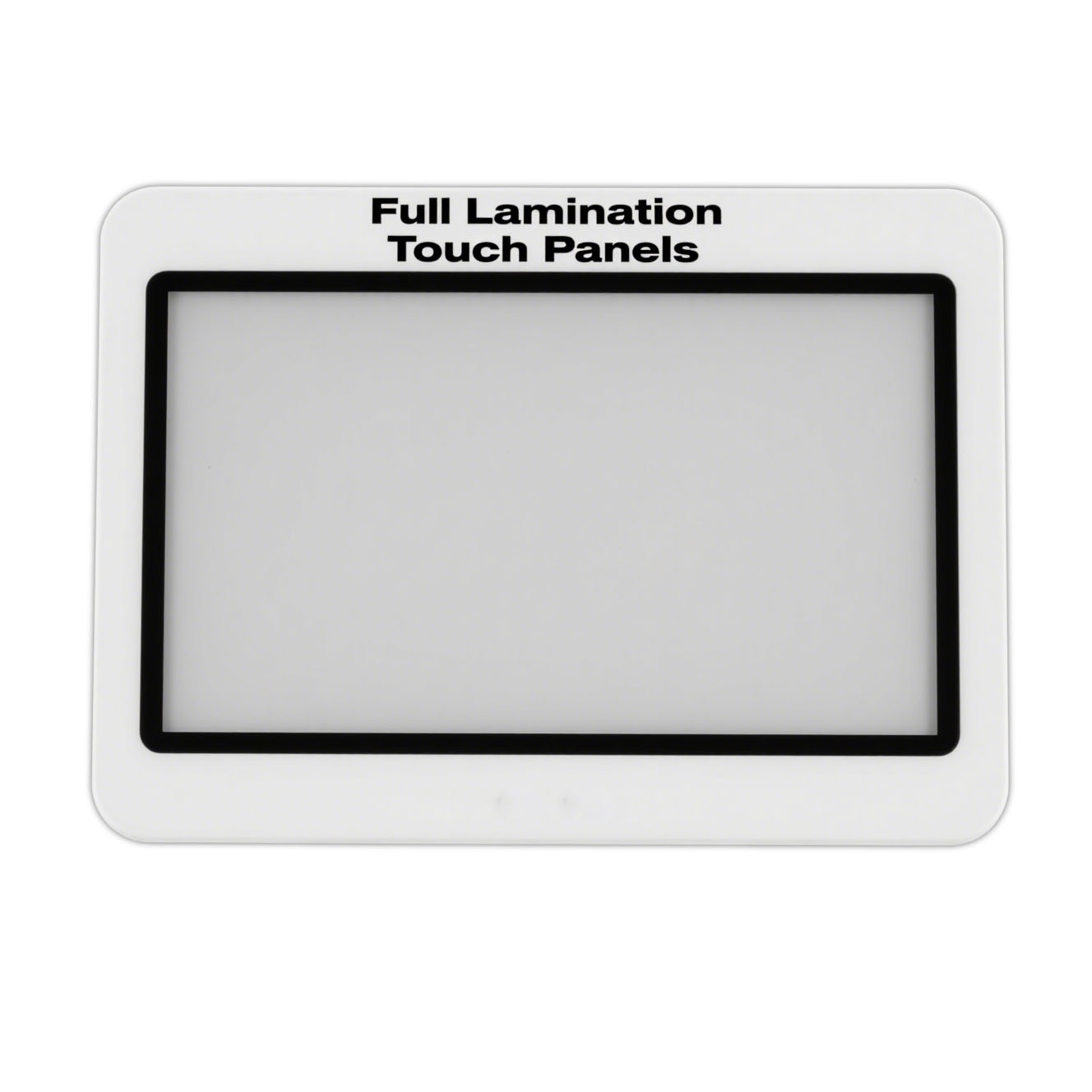 Full Lamination Touch Panels Optically Bonded Displays for Superior Clarity and Durability