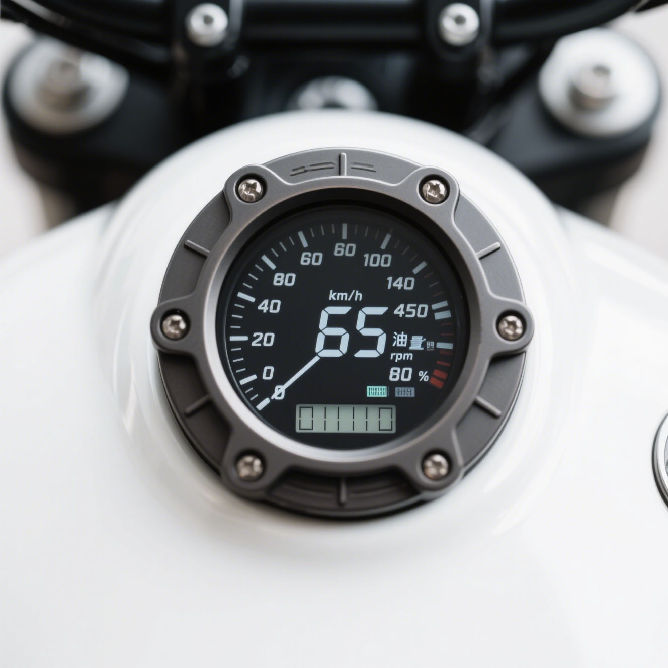 Motorcycle Touch Displays 5 and 7 Inch Round and Custom Shapes High Brightness Rugged