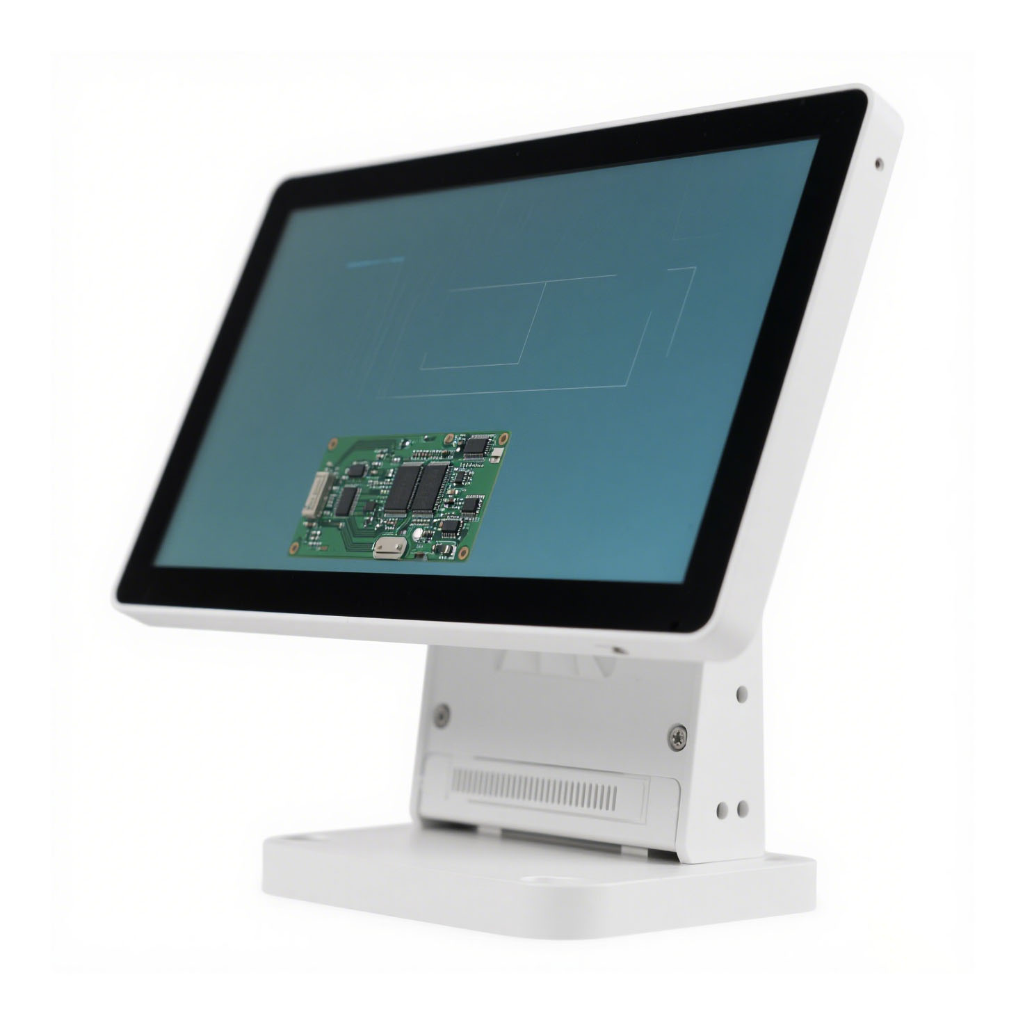 Integrated Touch Monitors with Embedded Driver Boards and Metal Housing