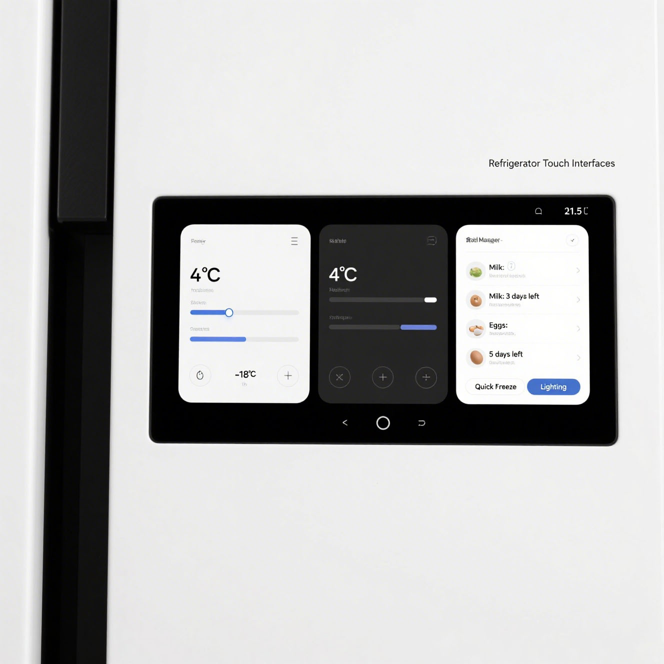 Smart Kitchen & Home Appliance Touch Display Solutions