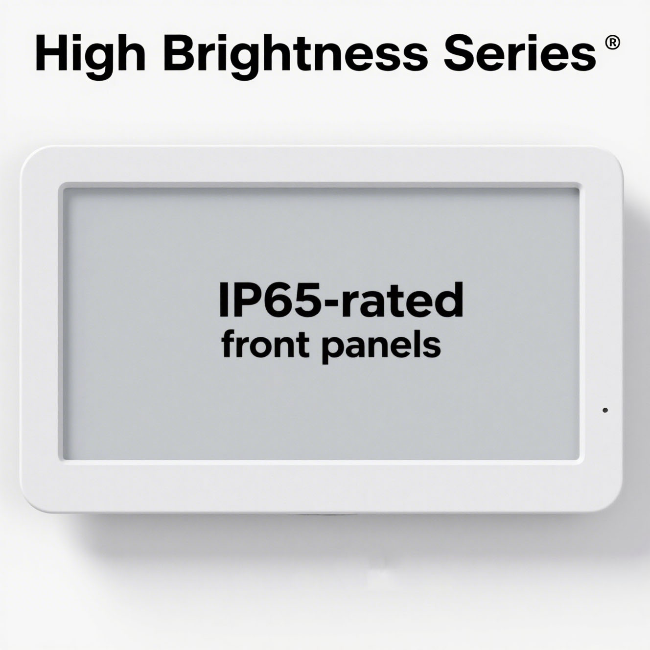 High Brightness Touch Panels Sunlight Readable Displays for Outdoor and Harsh Environments