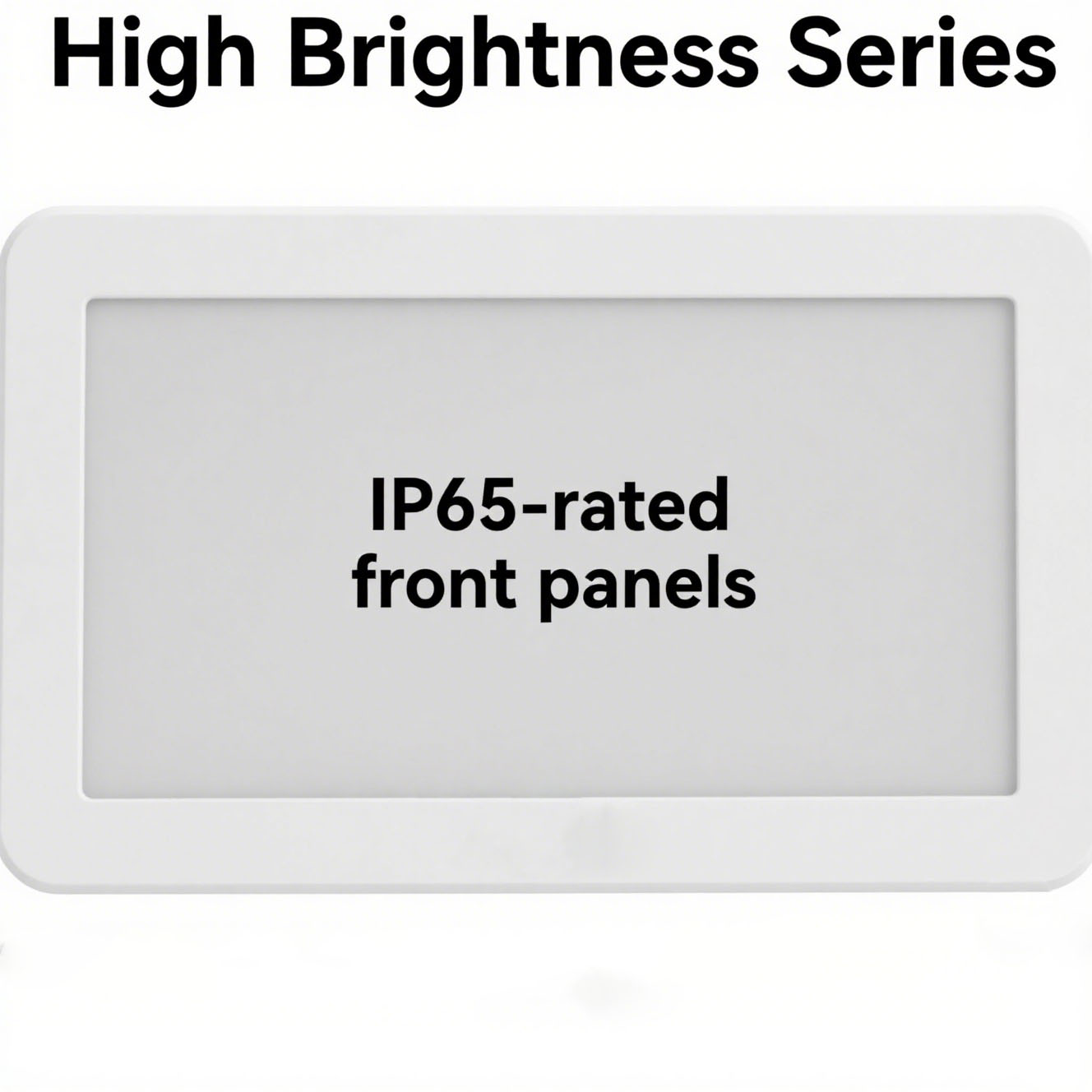 High Brightness Touch Panels Sunlight Readable Displays for Outdoor and Harsh Environments