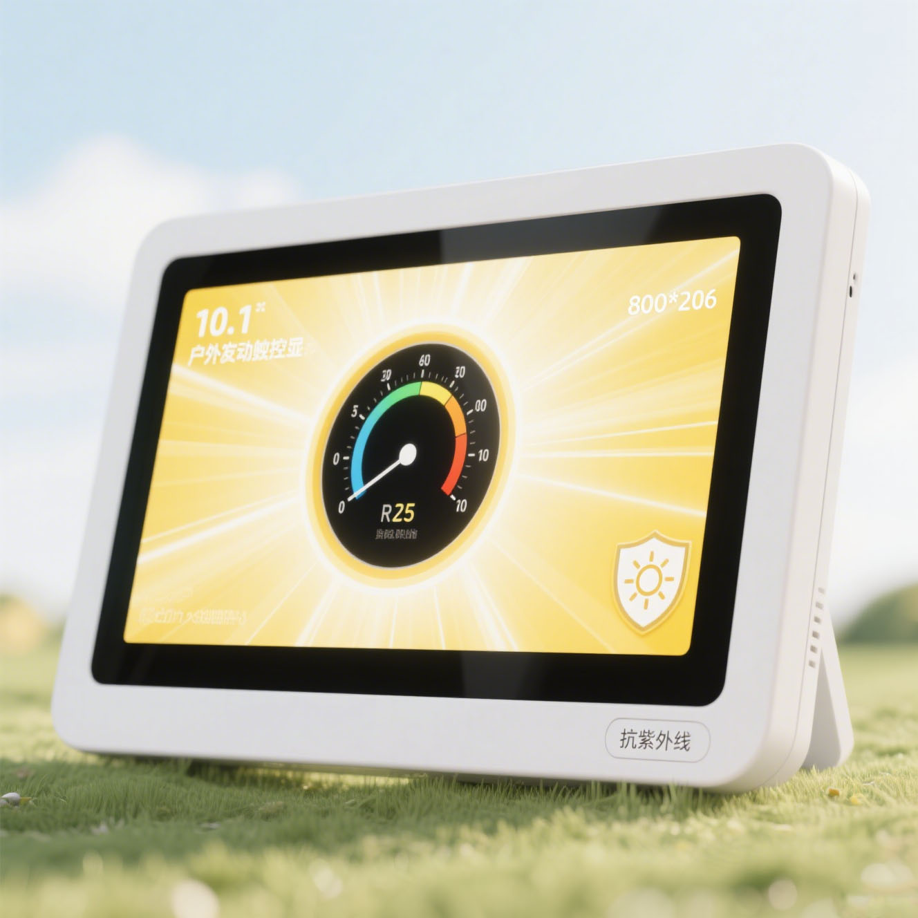 10.1 Inch Android Touch Monitor Outdoor High Brightness IP65 Waterproof Sunlight Readable