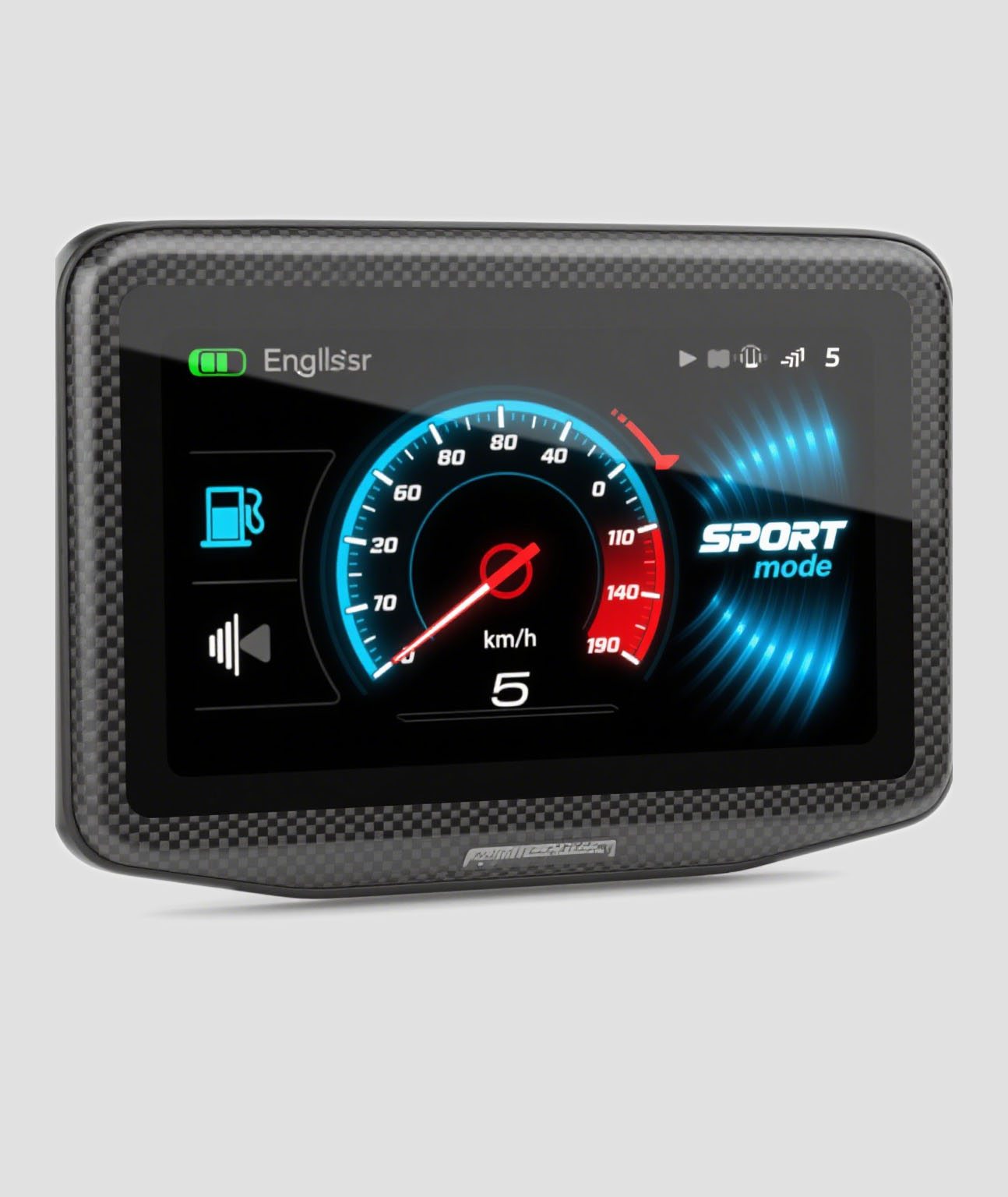 Motorcycle Dashboard Touch Displays for Advanced Rider Information
