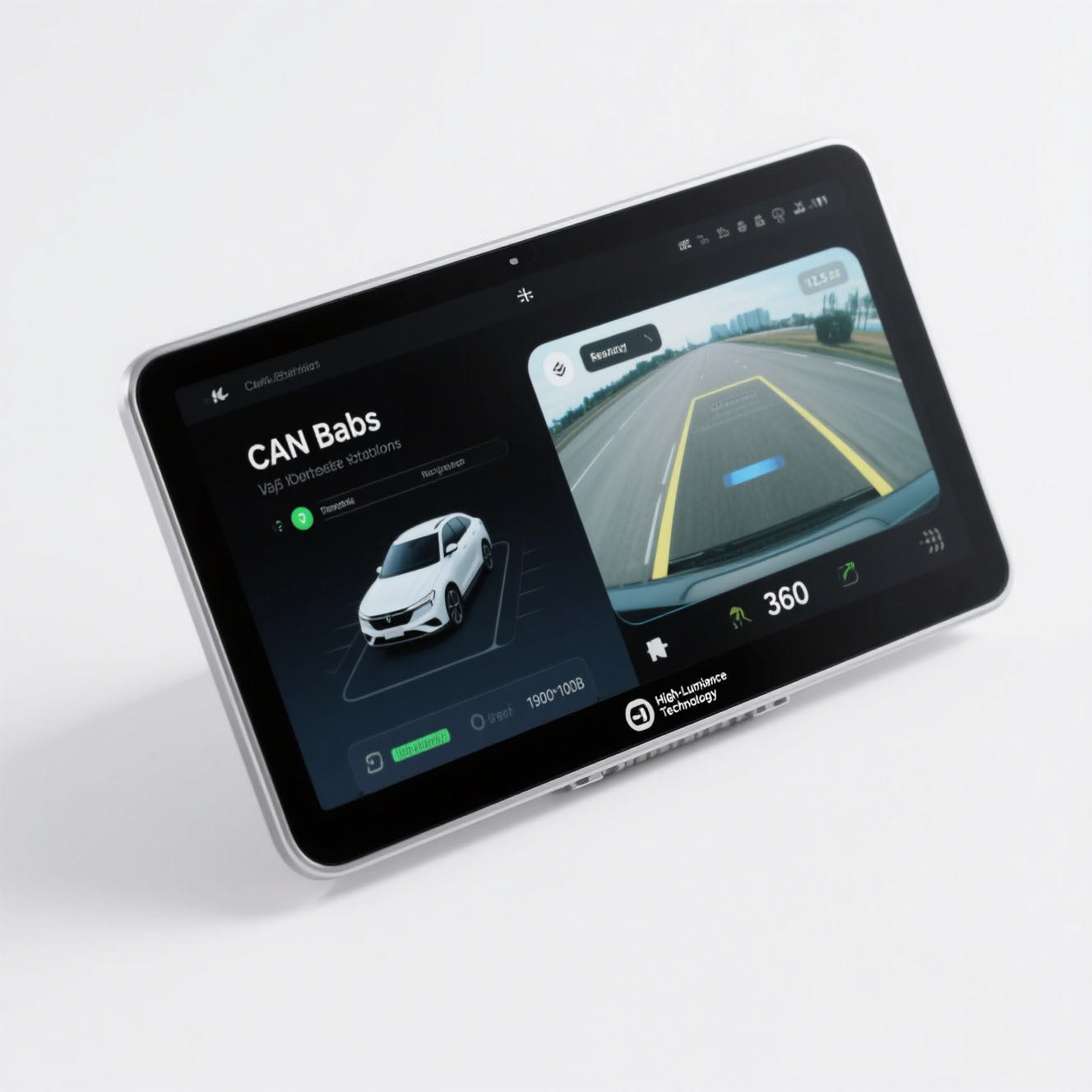 Automotive Grade 7 To 12.5Inch High Brightness Touch Displays Vibration Resistant and CAN Bus Compatible