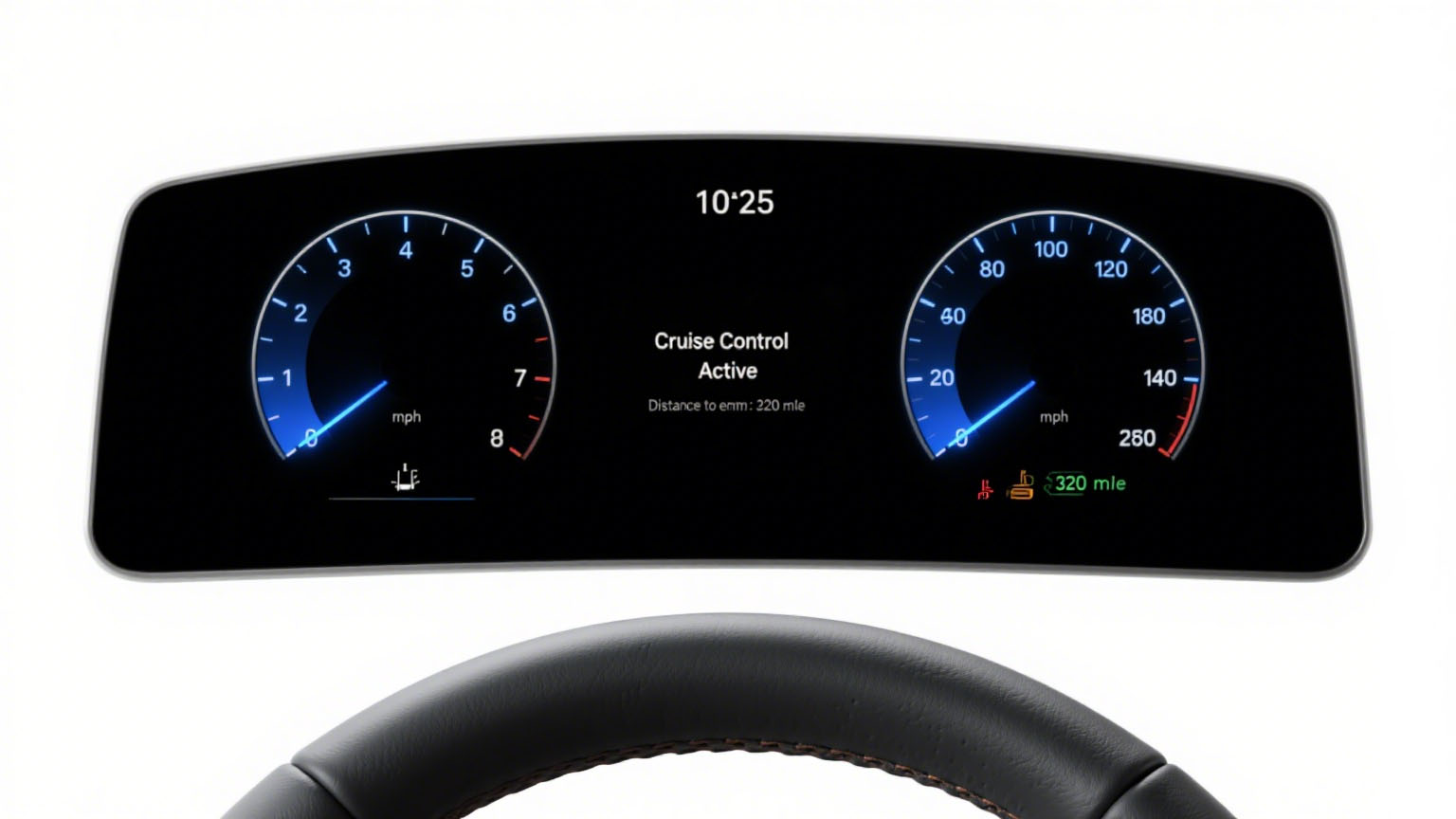 Automotive Instrument Cluster Displays for Smart Vehicles