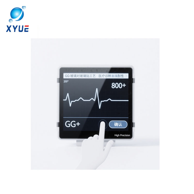 GG Add Display Module for Medical Devices Antibacterial Glass Medical Grade Touch