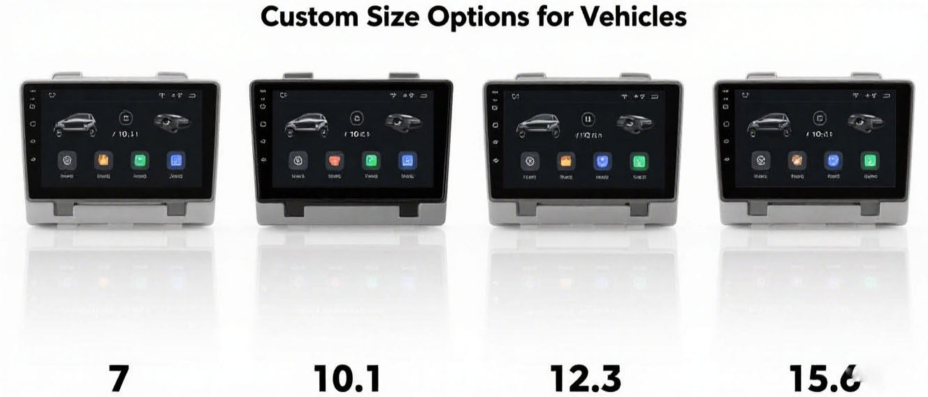 Automotive Grade Anti Glare & Sunlight Readable Touch Display