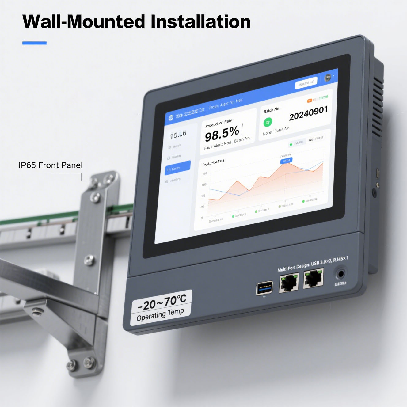 Industrial Panel PC Rugged All in One Touch Computer for Automation and Control