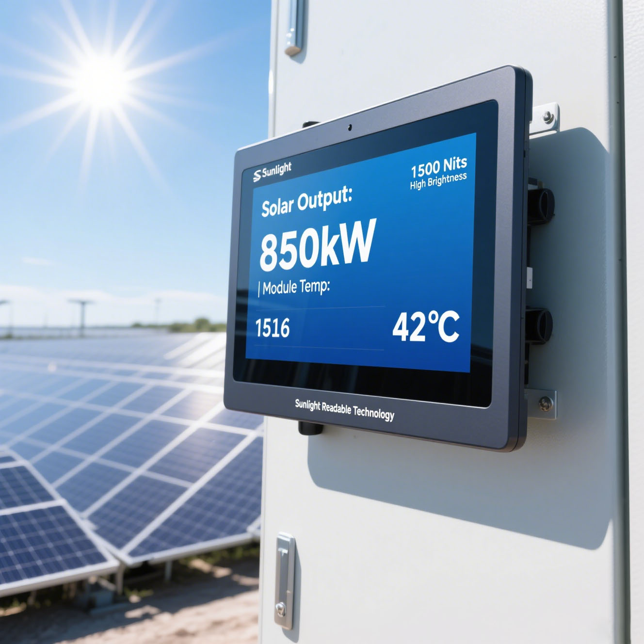 Sunlight ReadablPanel PC High Brightness Outdoor Industrial Computer