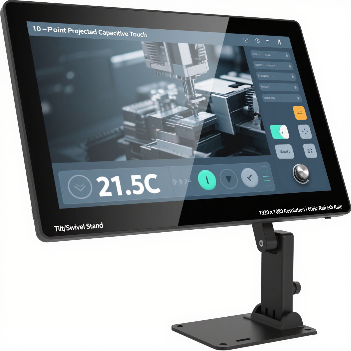 Industrial Monitor Rugged Touch Non Touch Displays for Harsh Environments
