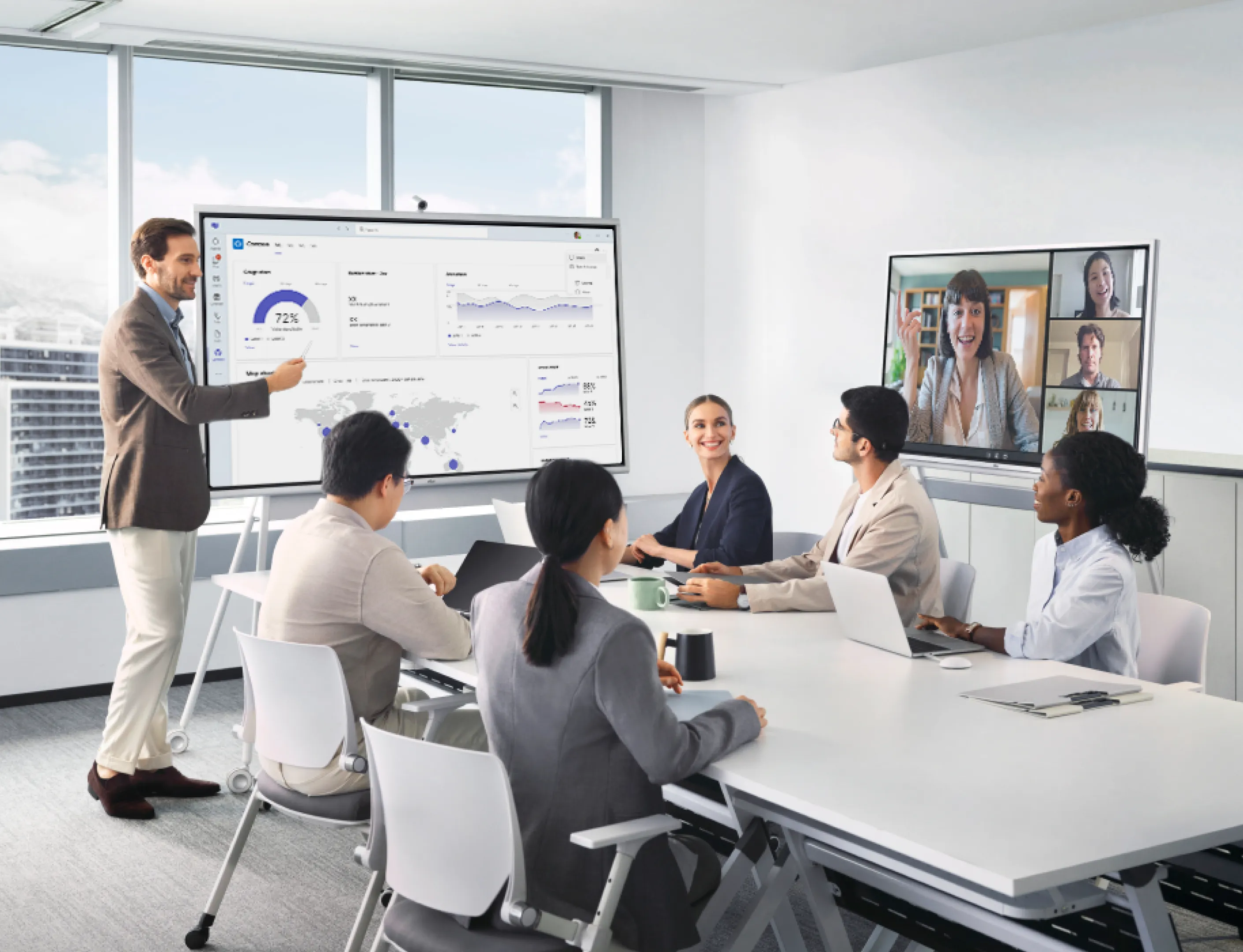Smart Conference Room Displays: Touch vs. Standard