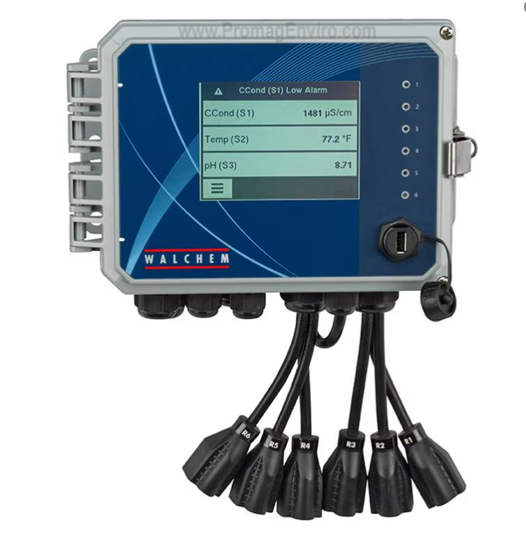 Touch Screen with Industrial Water Treatment Controller 
