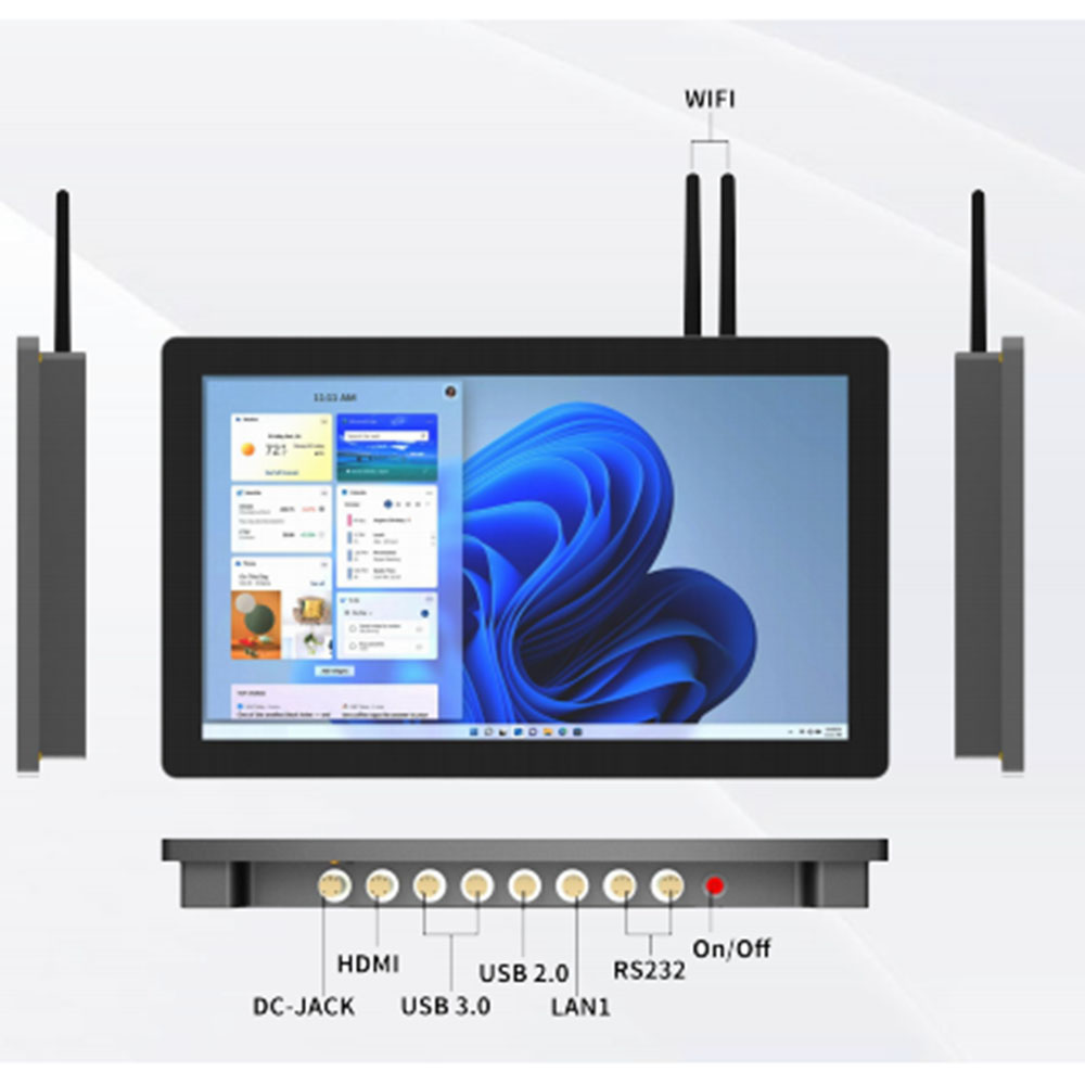 21.5 Inch FHD Touchscreen Computer for Harsh Environments